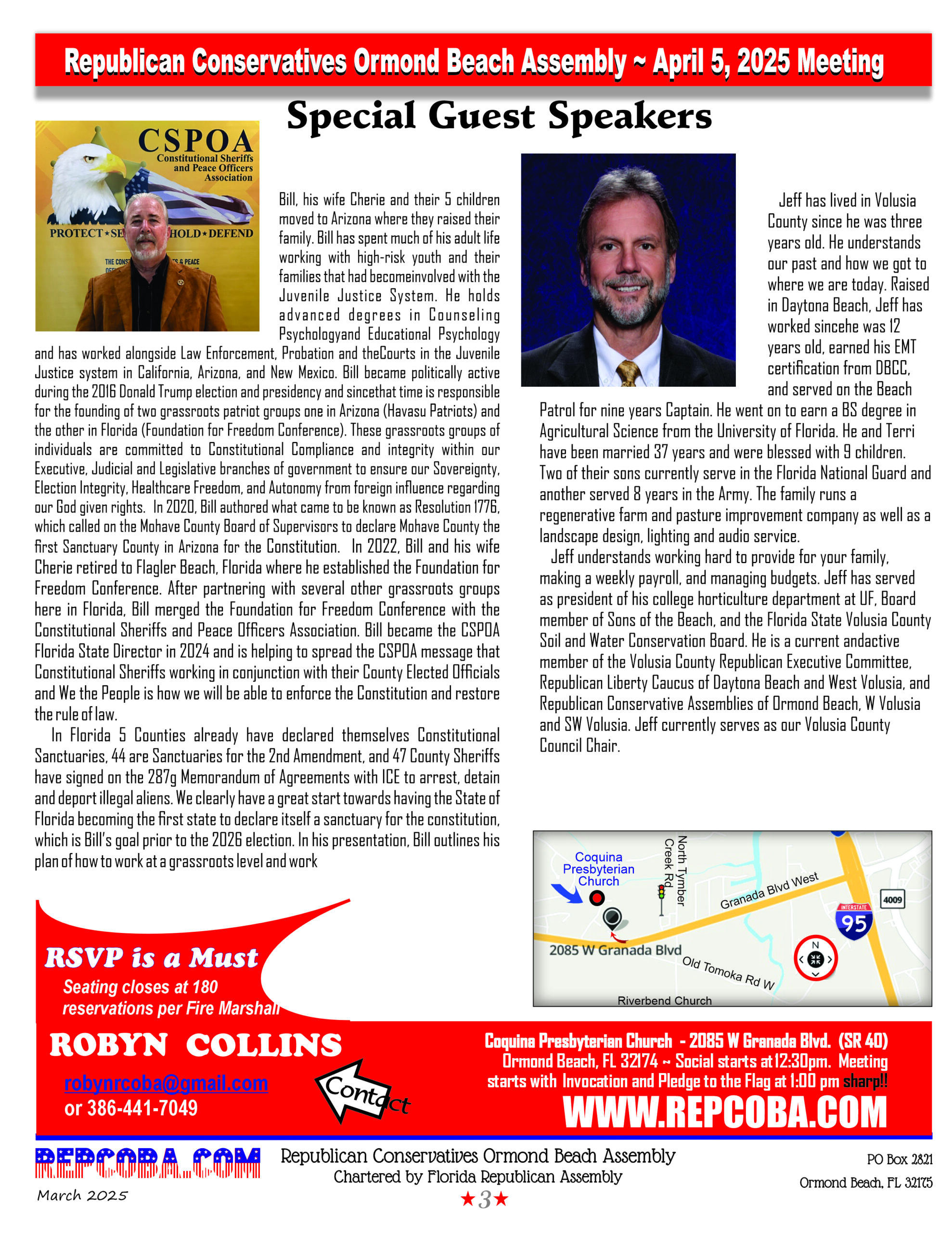 Meeting, APRIL 5th, 2025